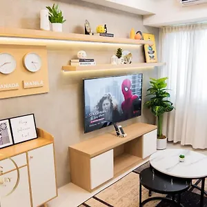 Apartment Moa Shore 3 New Modern One Bedroom, Manila